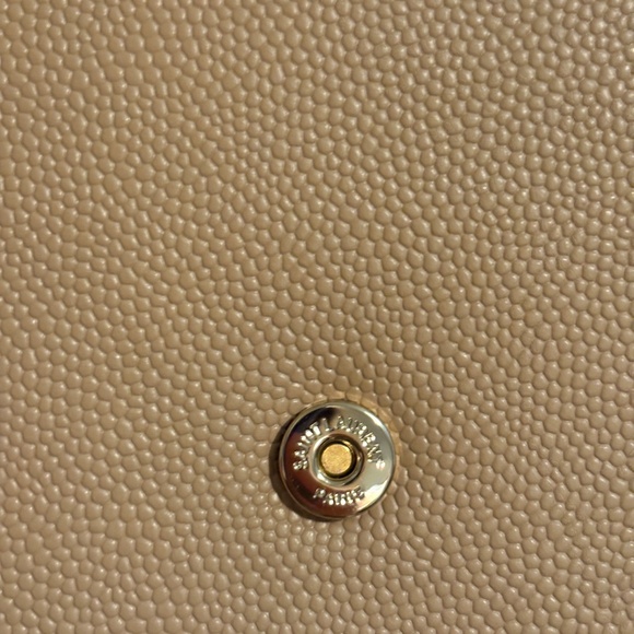 Saint Laurent Grain De Poudre Monogram Kate Satchel Nude Powder (2017) - Picture 10 of 17